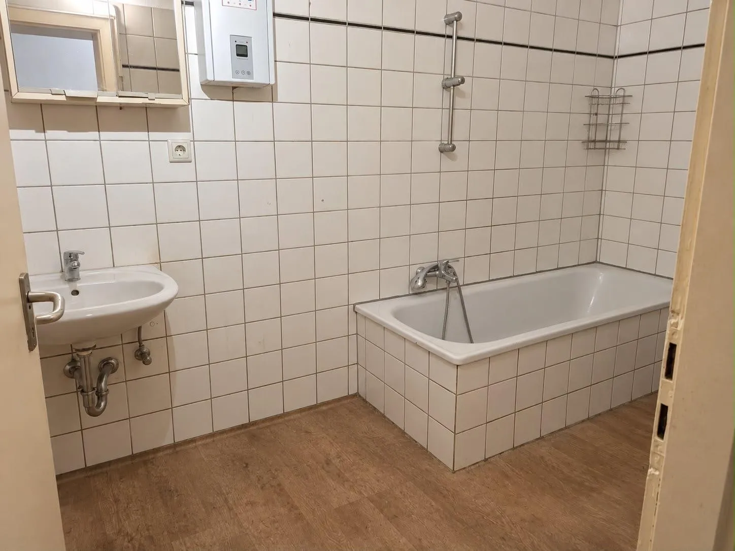 Badezimmer nach der Räumung